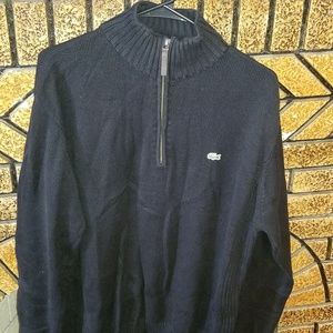 Lacoste zip up sweater